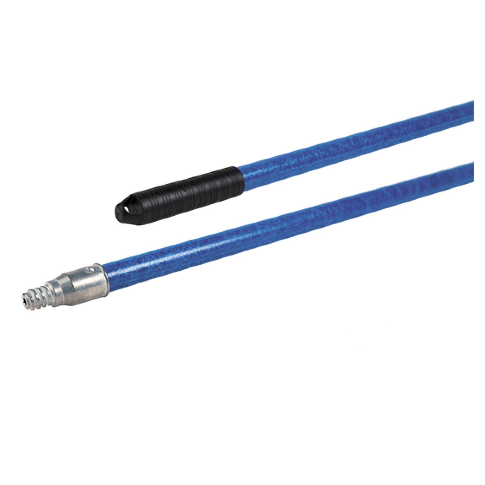 Steel glasvezel 140 cm blauw met metalen tip