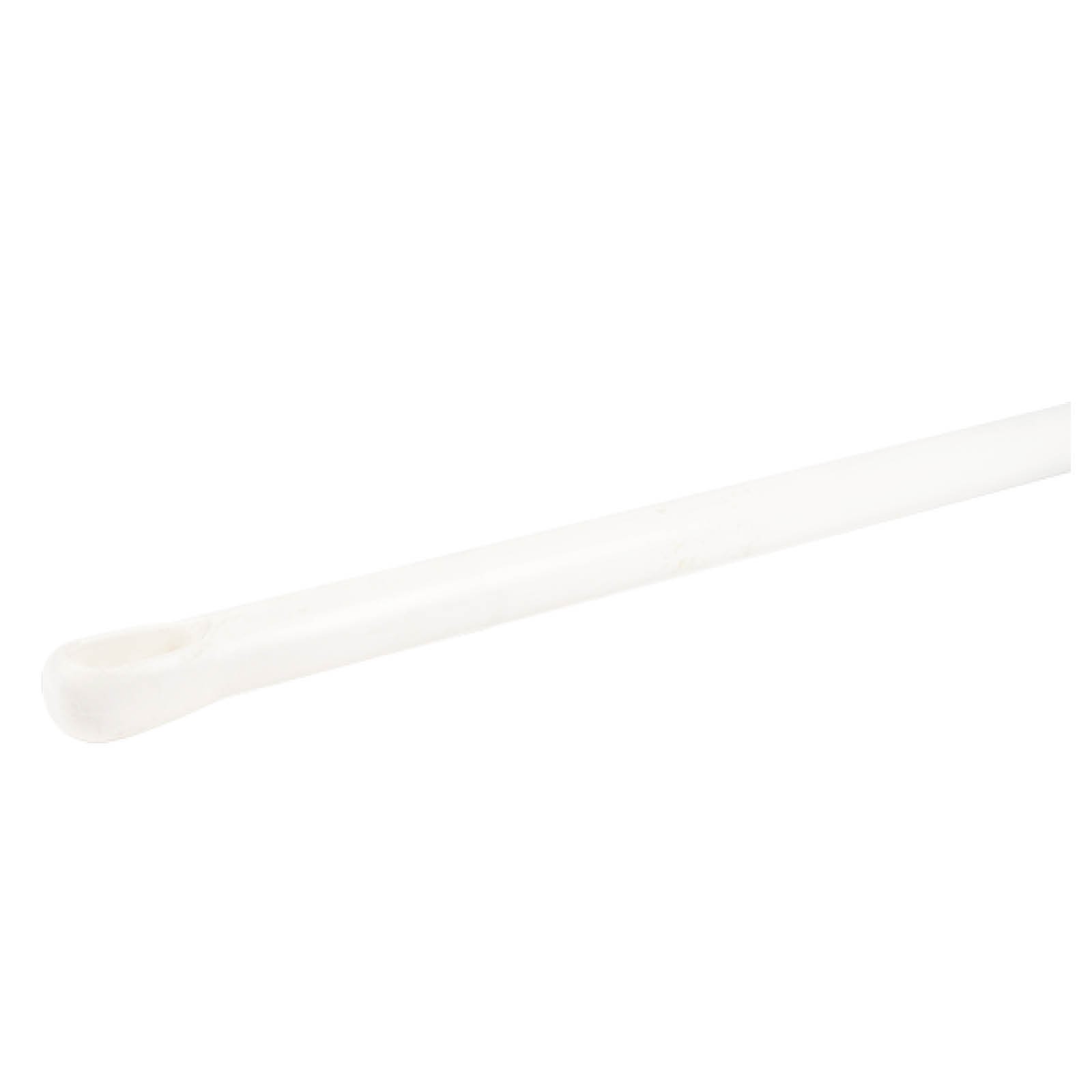 Steel Alu met ergo sleeve 150cm wit